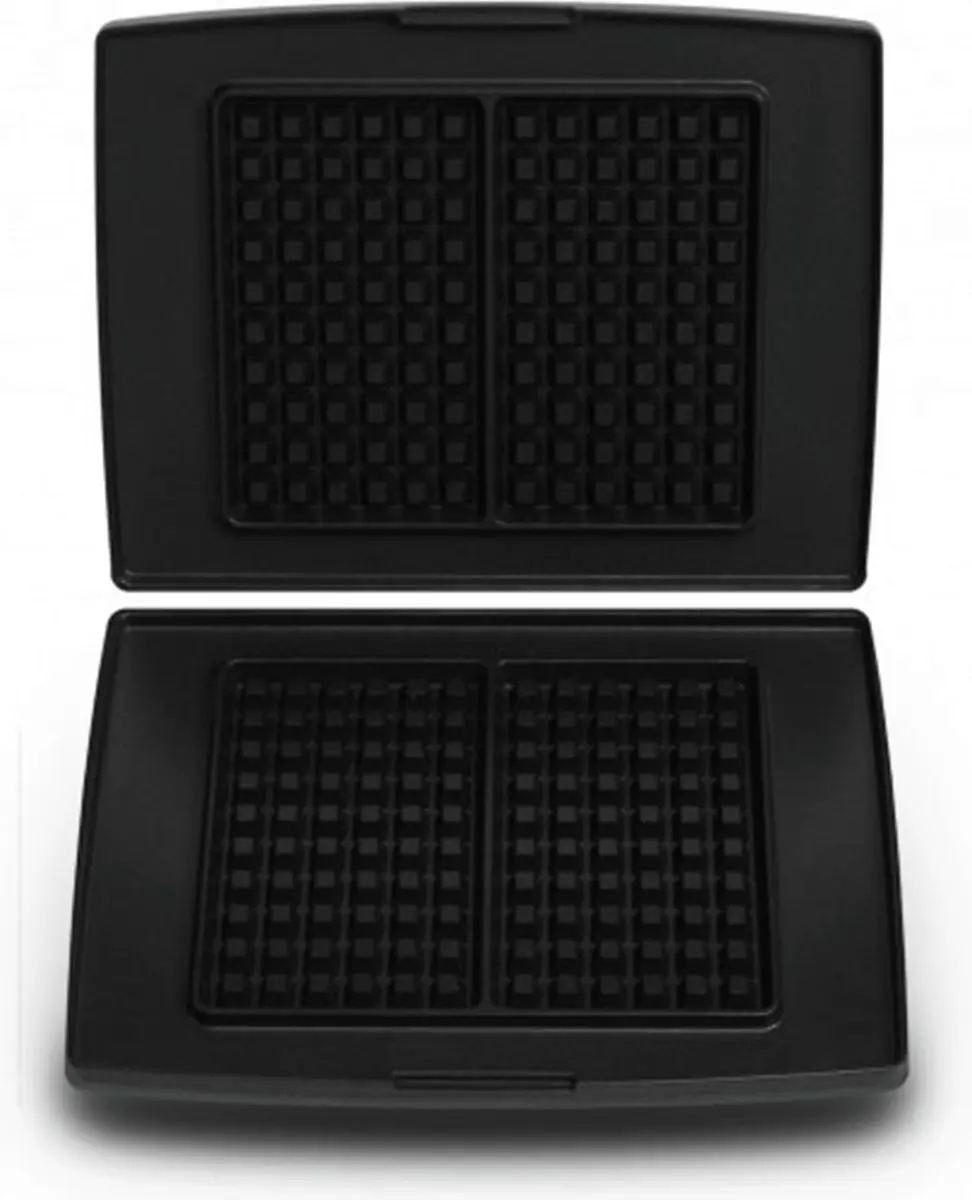 Fritel 6x10 Wafelbakplaten Set - 142354 - Zwart