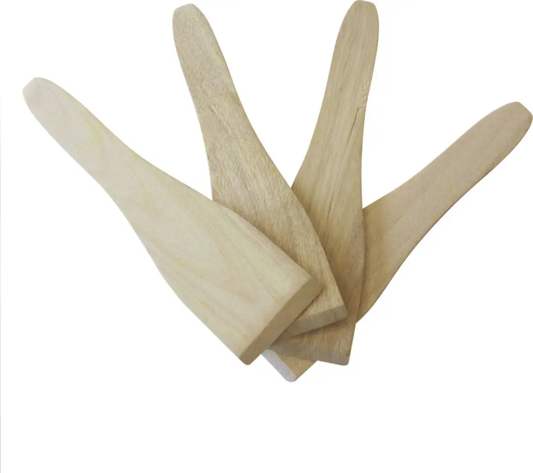 Fritel Kunststofspatels 150009 - 4 Stuks - Zwart