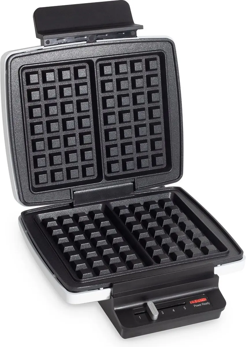 Fritel Wafelijzer A201 - 1200W - 2 Wafels - 23x24cm - Wit