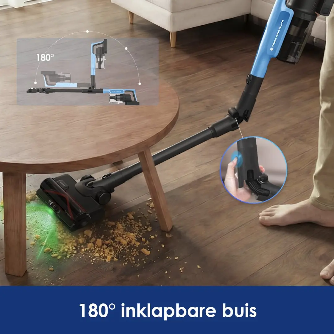 Tineco Pure One A70S Pet Robotstofzuiger - 500W - Blauw