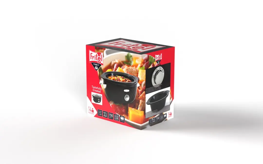 Fritel SC 2090 Slow Cooker 3,3L - 150W - Zwart