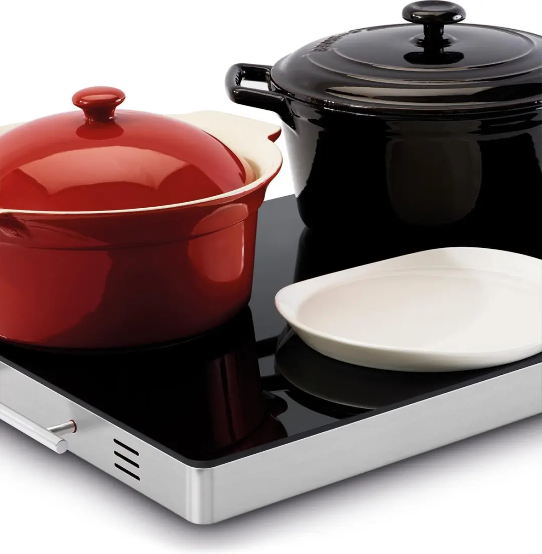 Fritel WT2478 Warmhoudplaat XXL - 400W - 54x41cm - Zwart - afbeelding 6 van 6