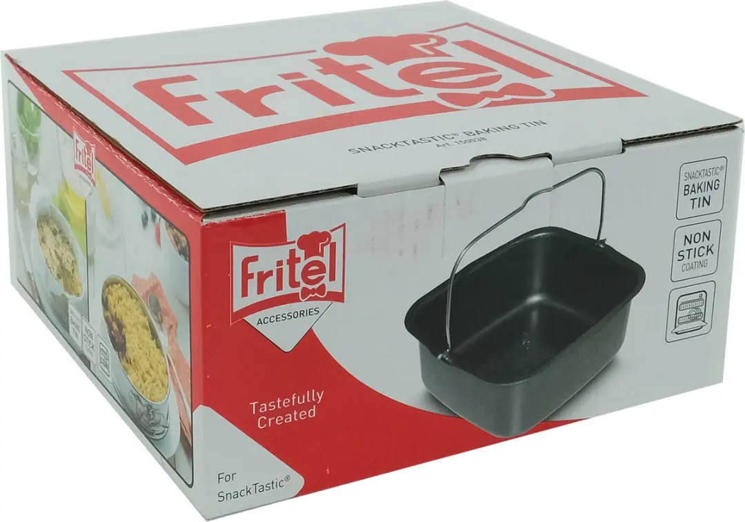 Fritel Snacktastic Bakvorm 150038 - Zwart