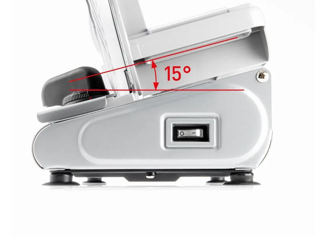 Fritel SL 3855 Twin Snijmachine - 150W - Ø22cm - Inox - afbeelding 6 van 6
