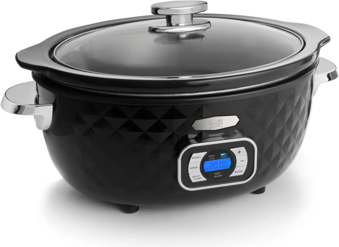 Fritel SC 2395 Slow Cooker 5,5L - 210W - Zwart/Chroom