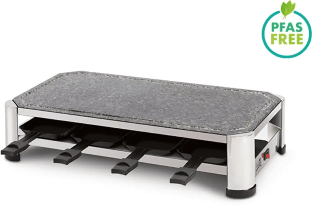 Fritel SG 2180 Steengrill - 1500W - 8 Pers. - 8 Pannetjes