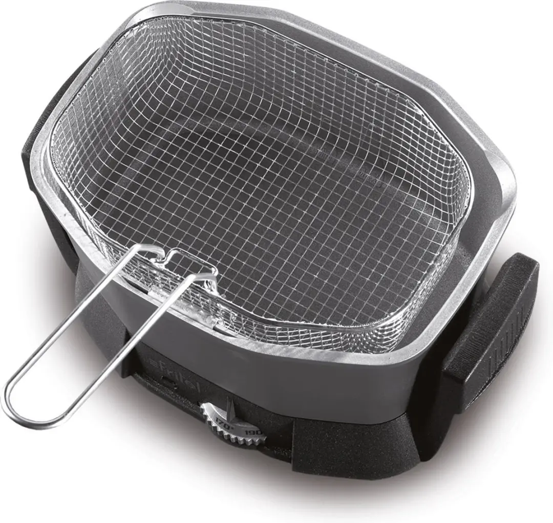 Fritel FF 1400 Friteuse & Fondue - 1,5L - 1400W - Grijs
