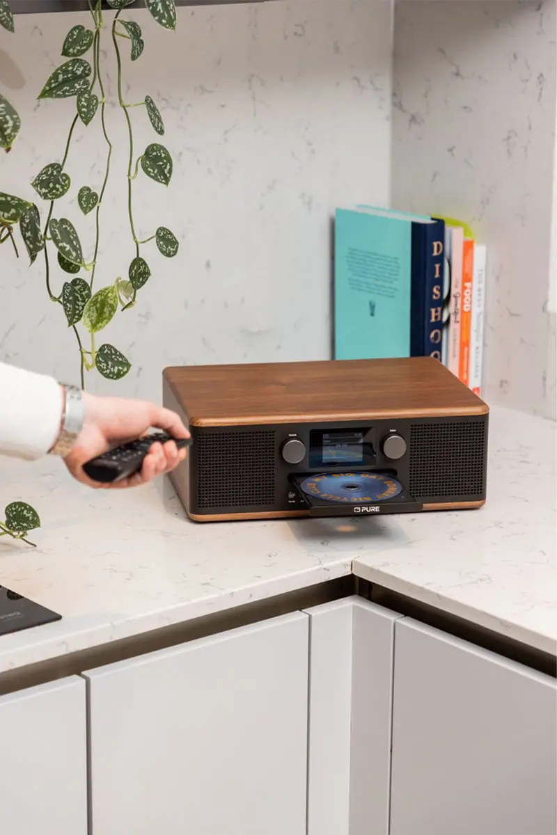 Pure Classic C-D6 CD-speler & Radio - Koffiebruin