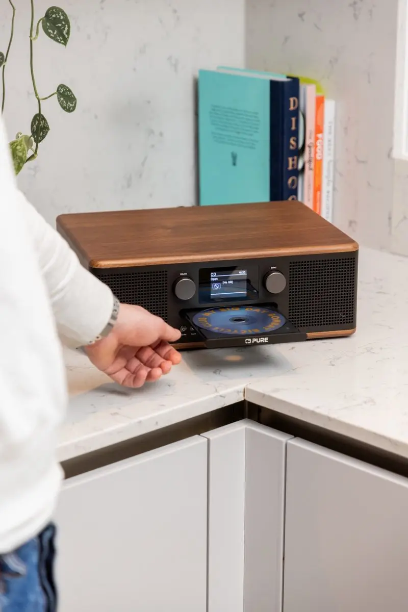 Pure Classic C-D6 CD-speler & Radio - Koffiebruin