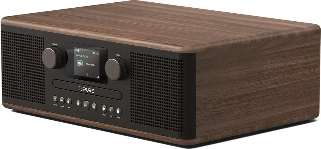 Pure Classic C-D6 CD-speler & Radio - Koffiebruin