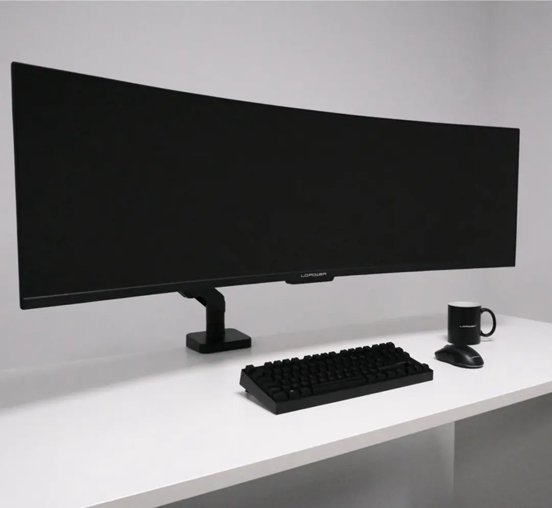 LC Power LC-EQ-A49B Monitorsteun 49" - Zwart