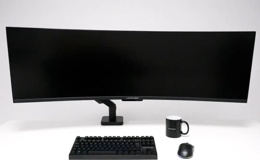 LC Power LC-EQ-A49B Monitorsteun 49" - Zwart