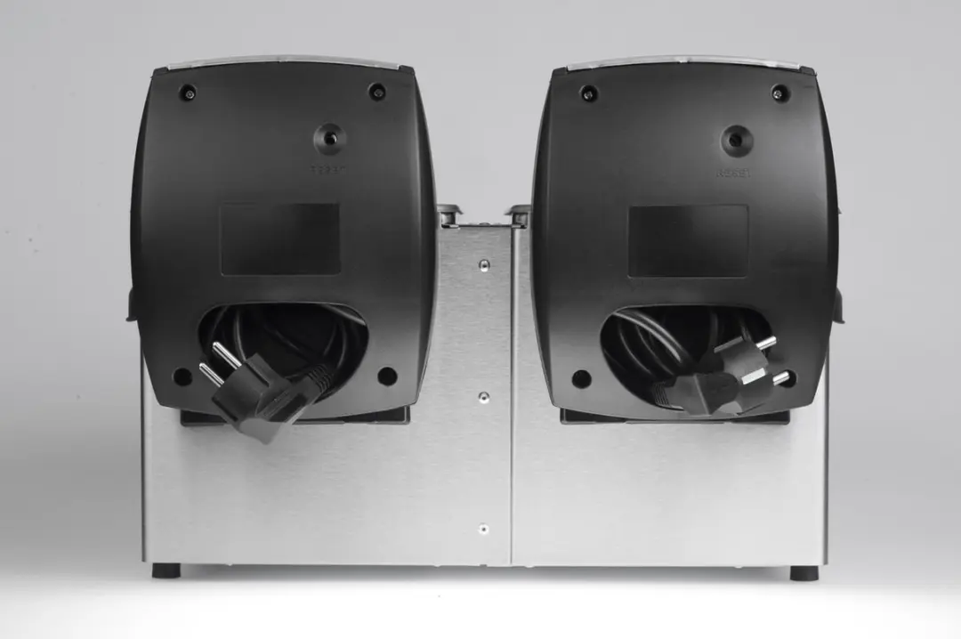Fritel FR 1850 Dubbele Frituurpan - 4400W - 6L - Inox/Grijs