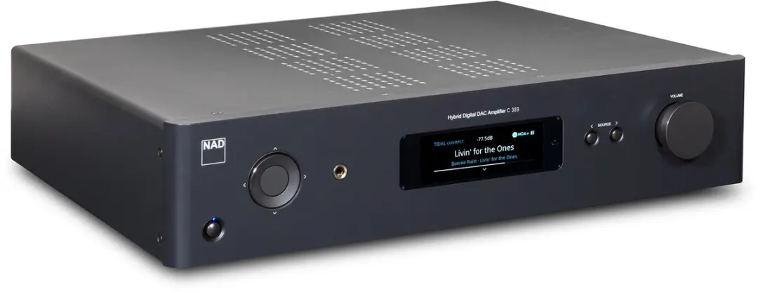 NAD C 389 Hifi Stereo Versterker - Zwart