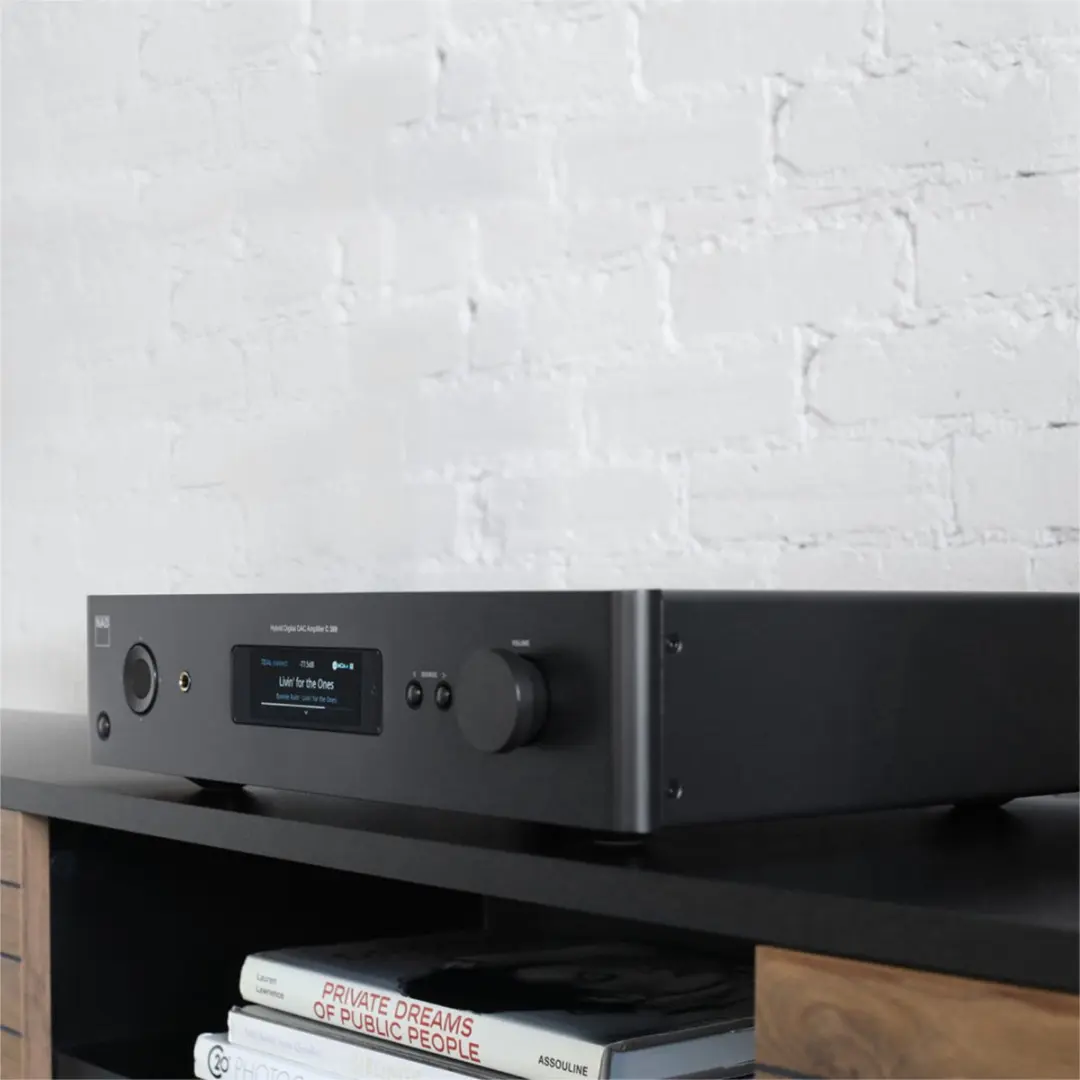 NAD C 389 Hifi Stereo Versterker - Zwart