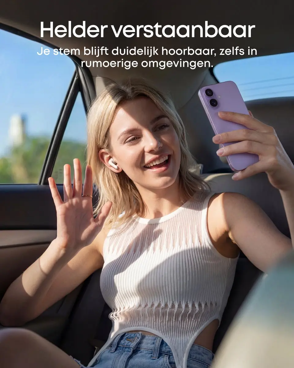 Soundcore Anker P42i Draadloze Oordopjes - Wit