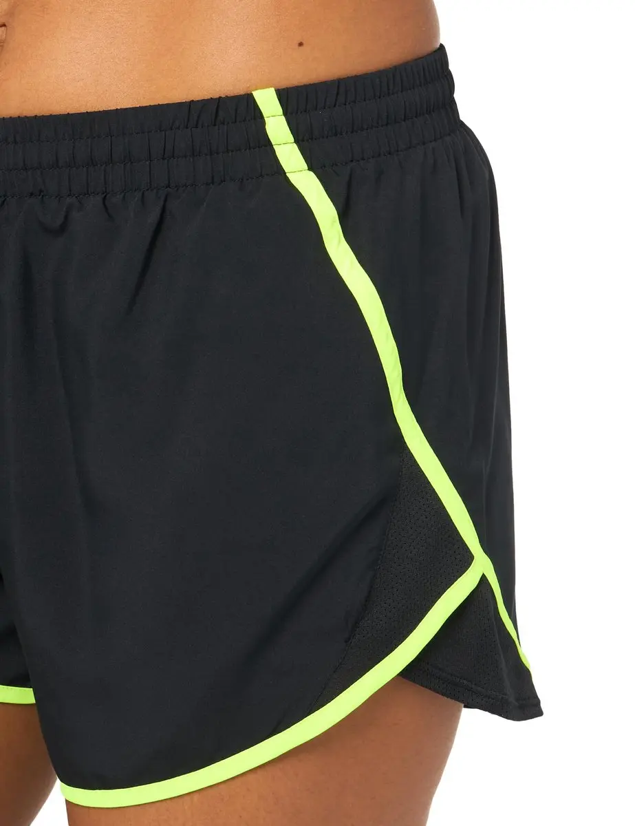 Under Armour Fly By Short Dames - Hardlopen - Neon Geel/Zwart