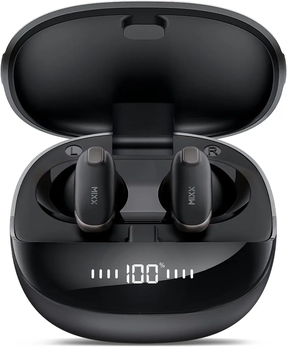 Mixx StreamBuds Hybrid Charge 2 Oordopjes - Zwart