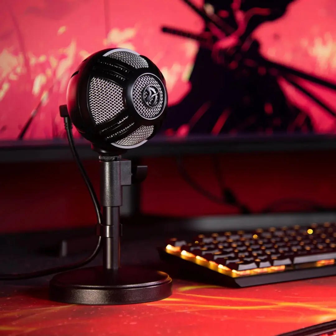 Arozzi Sfera Pro USB Gaming Microfoon - Zwart