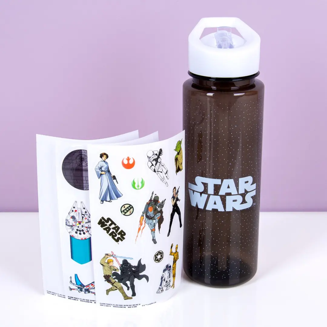 Paladone Star Wars Waterfles 0.65L - Grijs