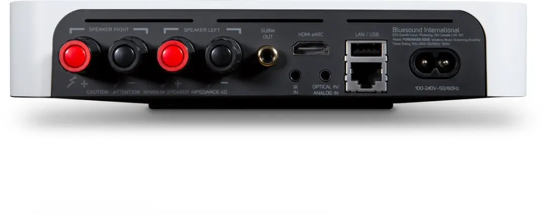 Bluesound Powernode EDGE N230 Stereoversterker - Wit