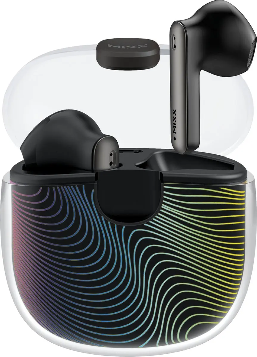 Mixx StreamBuds Colour Chroma 2 In-Ear Koptelefoons - Zwart