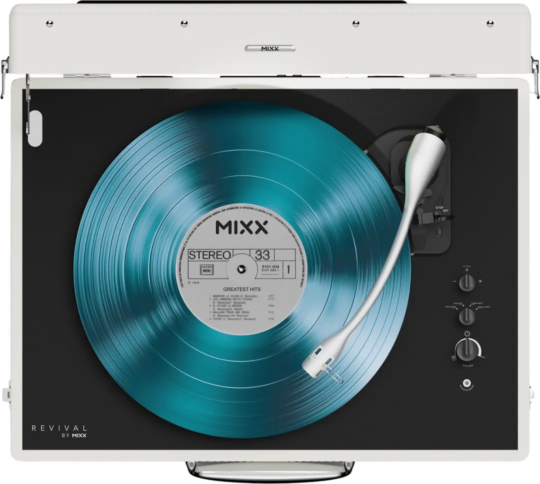 Mixx Revival 65 Vinyl Platenspeler - Bluetooth - Cream
