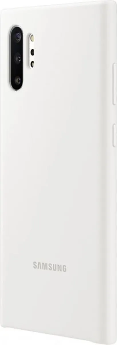 Samsung Galaxy Note 10+ Silicone Hoesje - Wit - afbeelding 3 van 6