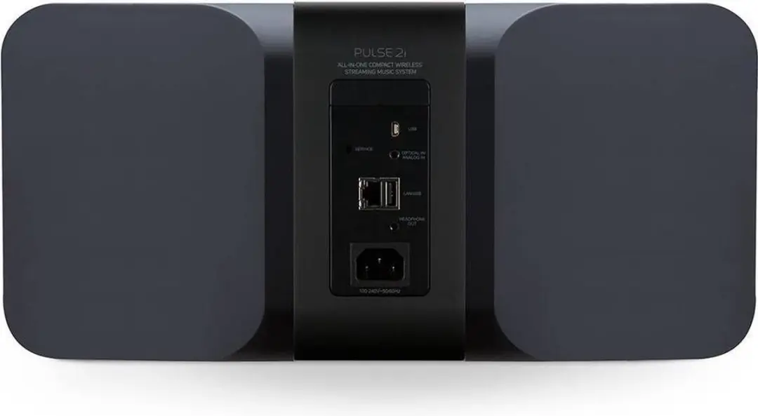 Bluesound Pulse 2i Draadloze Speaker - Zwart - afbeelding 6 van 6