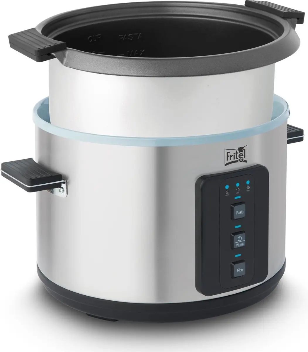 Fritel RC 1377 Pasta Rijstkoker 6L - 1100W - Inox
