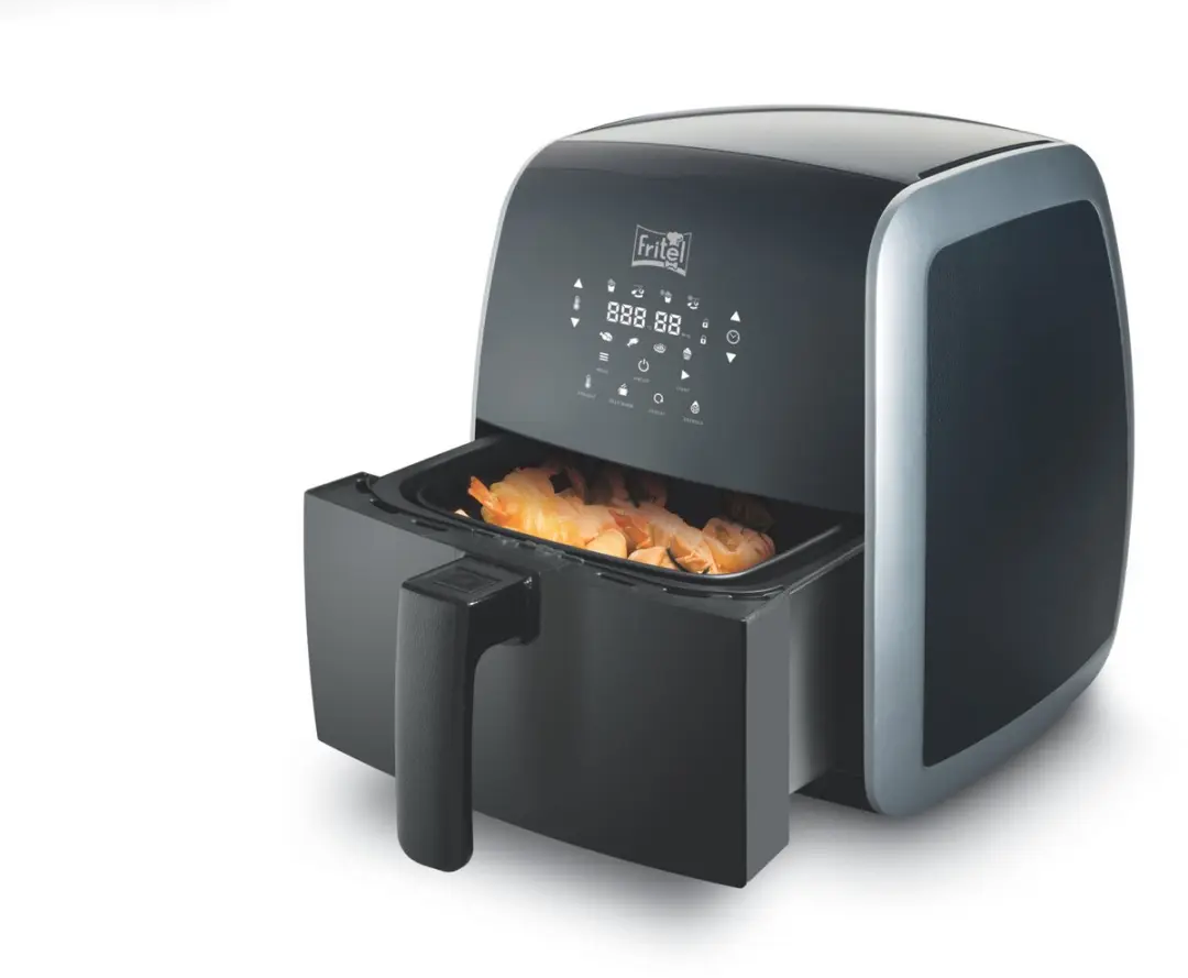 Fritel Airfryer SnackTastic 5804 - 1450W - 3,2L - Zwart - afbeelding 6 van 6