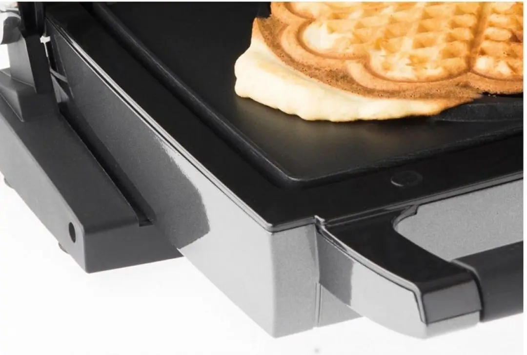 Fritel Hartjeswafels Set Bakplaten 142355 - Zwart