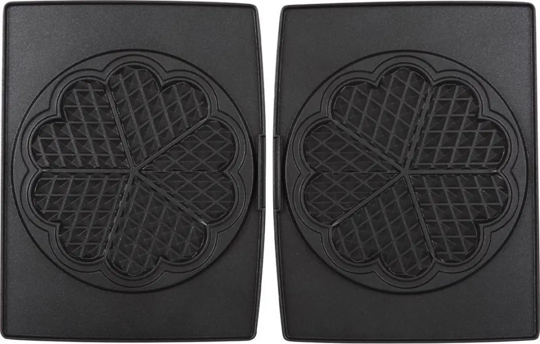 Fritel Hartjeswafels Set Bakplaten 142355 - Zwart