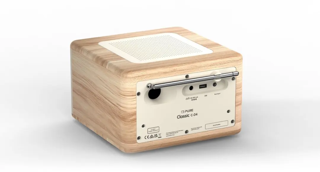 Pure Classic C-D4 Digitale Radio CD-speler - Wit