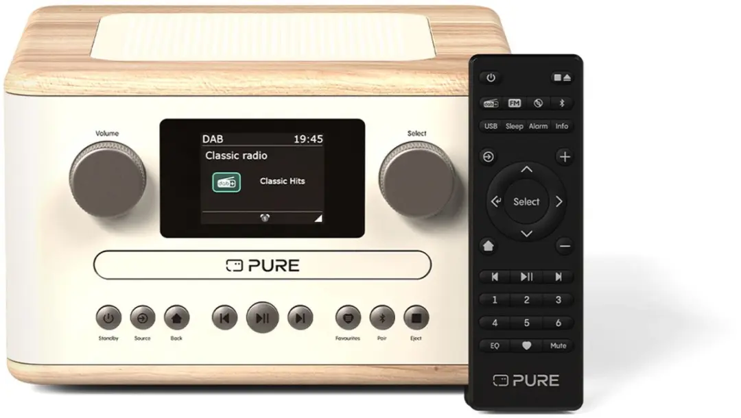 Pure Classic C-D4 Digitale Radio CD-speler