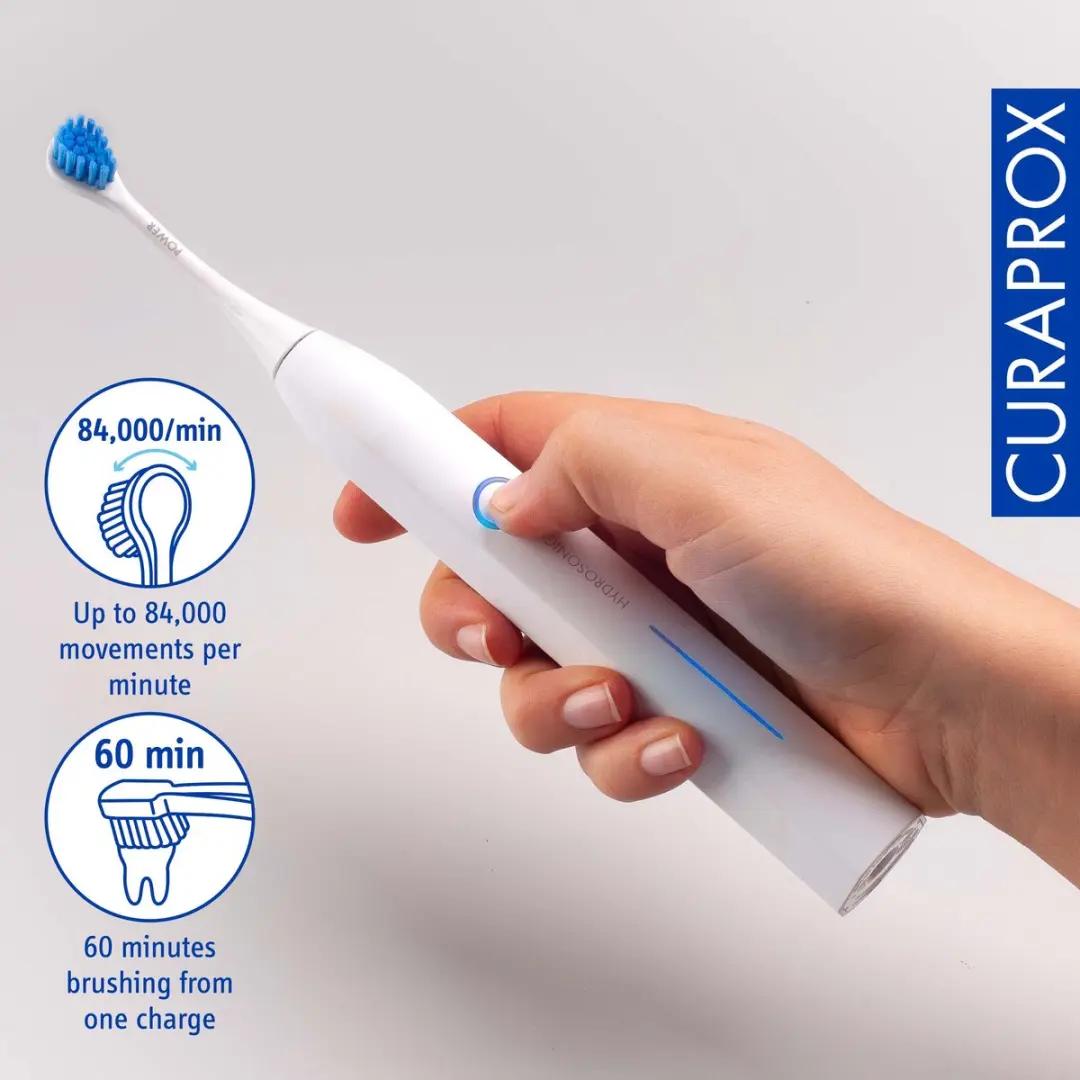 Curaprox Hydrosonic Pro Tandenborstel - 7 Snelheden - 3 Borstels