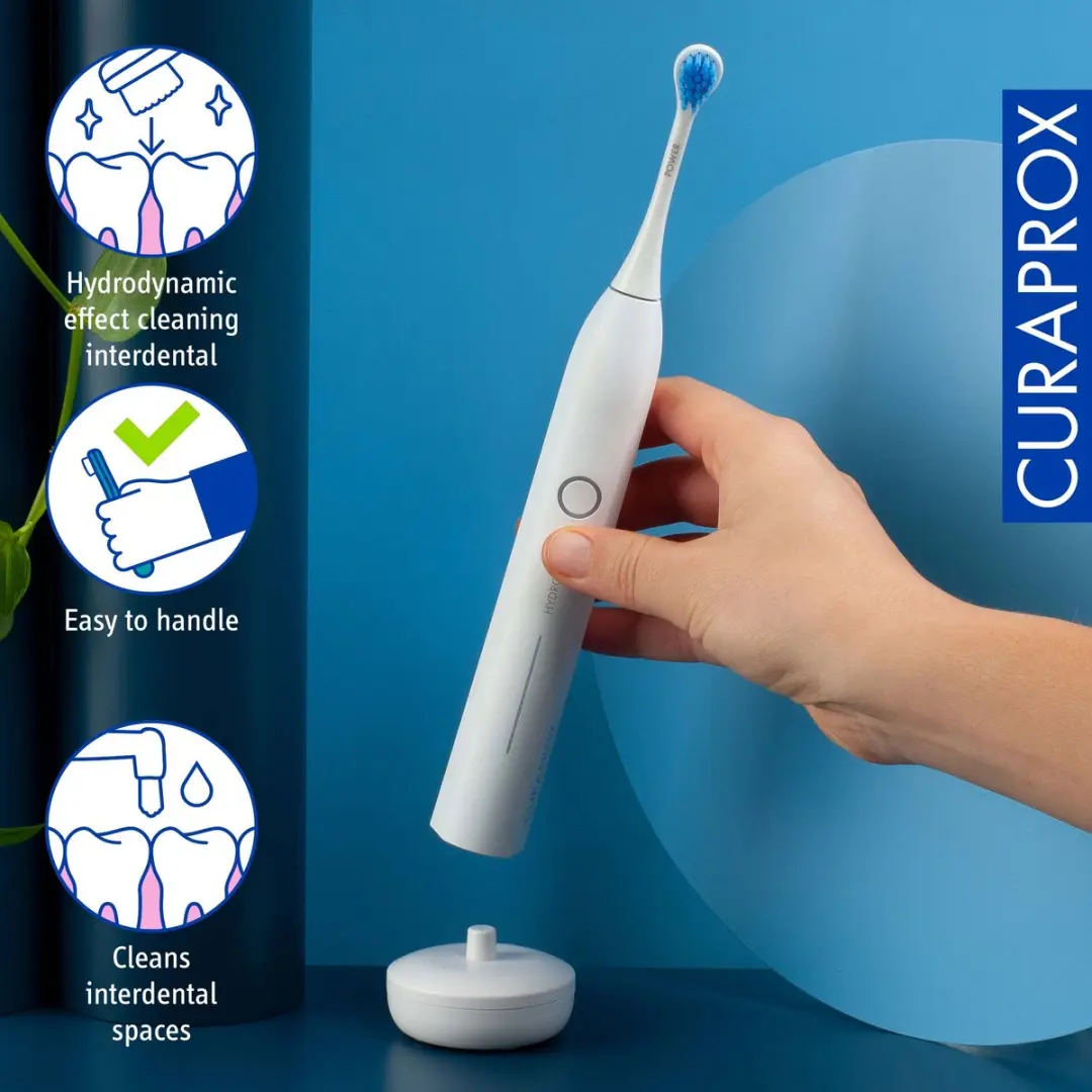 Curaprox Hydrosonic Pro Tandenborstel - 7 Snelheden - 3 Borstels