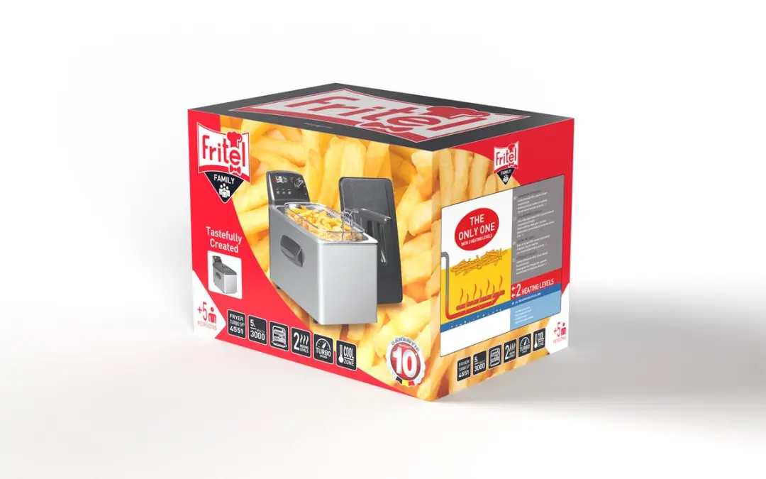 Fritel Turbo SF 4551 Frituurpan 3000W - 5 Liter