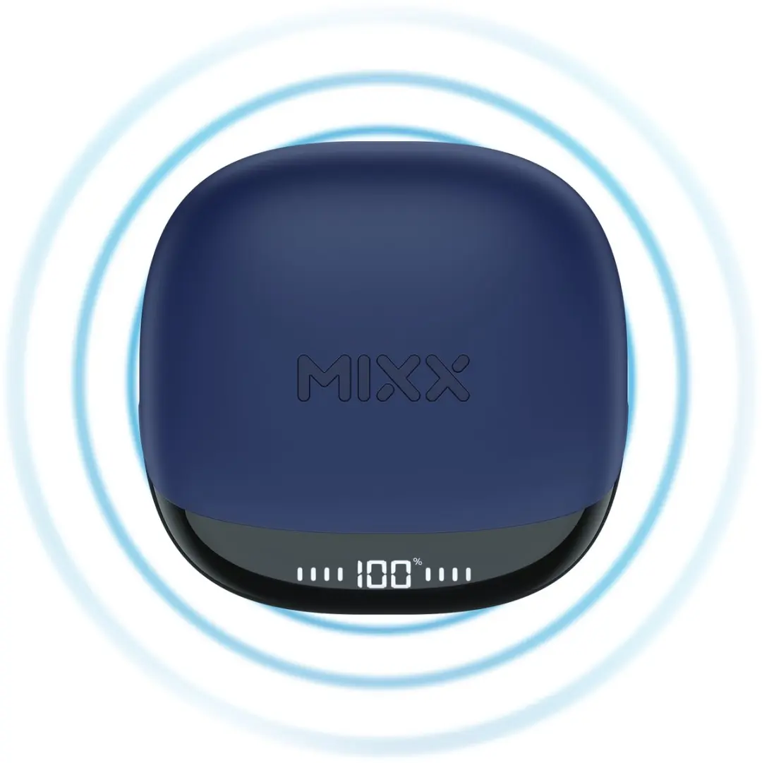 Mixx StreamBuds Sports Charge 2 Draadloze Oordopjes - Blauw - afbeelding 6 van 6