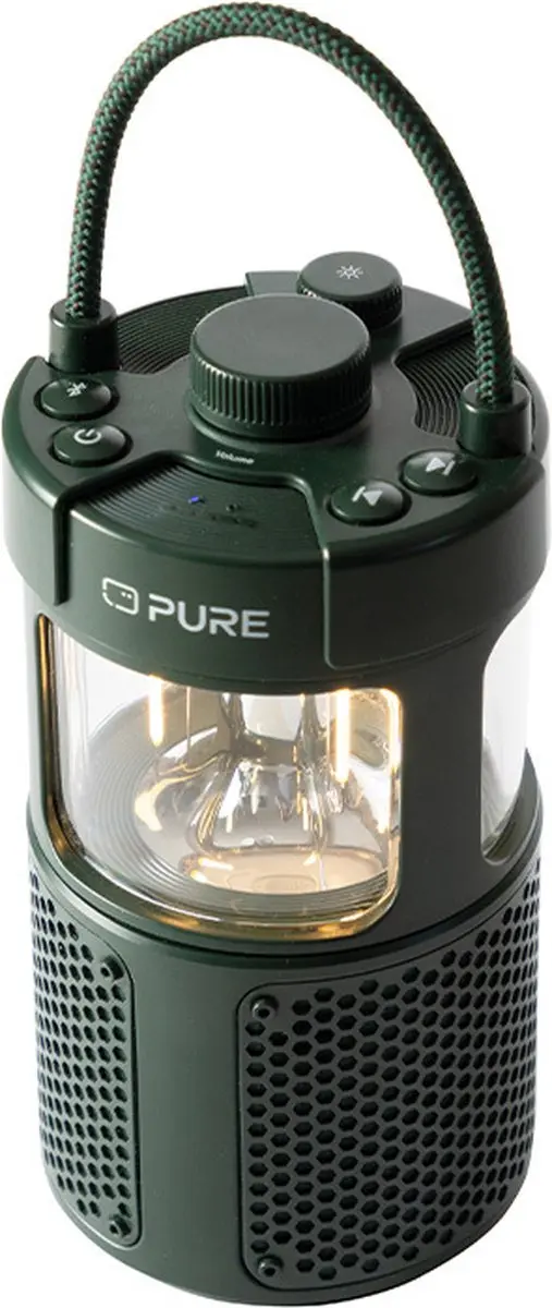 Pure Woodland Glow 252584 Draagbare Speaker - 20W - Groen