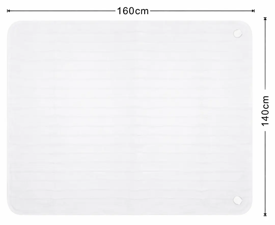 Tomado TEB2505W Elektrische Dekken 2 persoons - 160x140cm - Wit