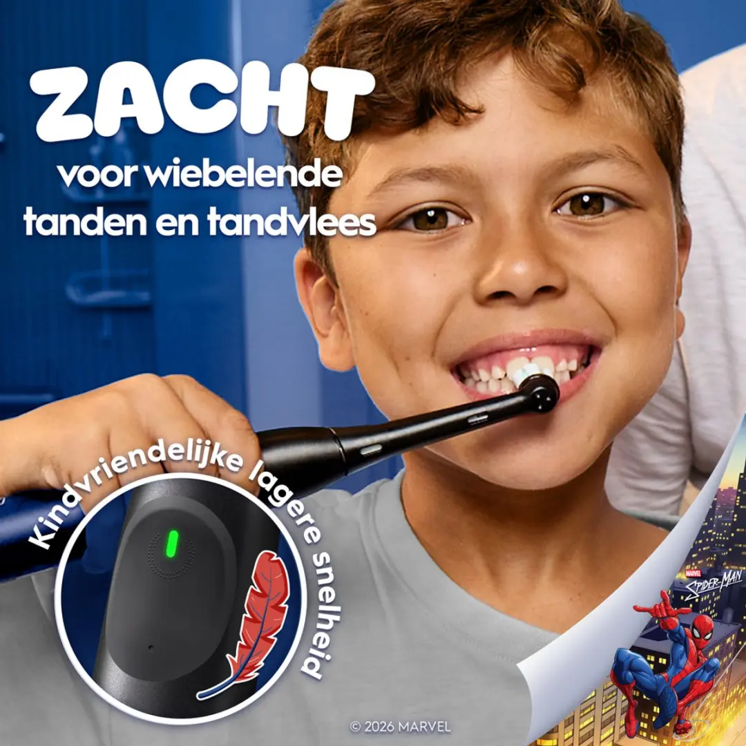 Oral-B iO Kids Spiderman Elektrische Tandenborstel - 1 Stuks