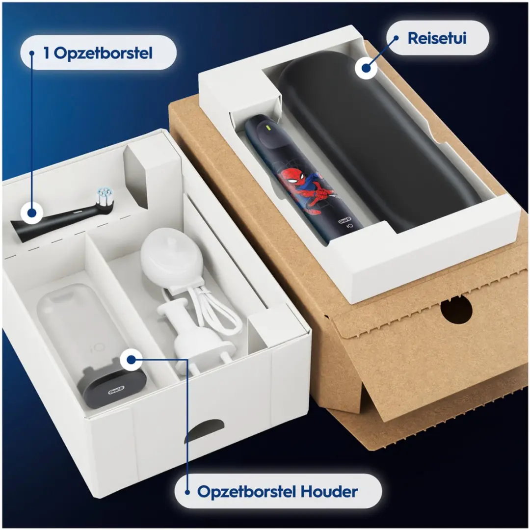 Oral-B iO Kids Spiderman Elektrische Tandenborstel - 1 Stuks