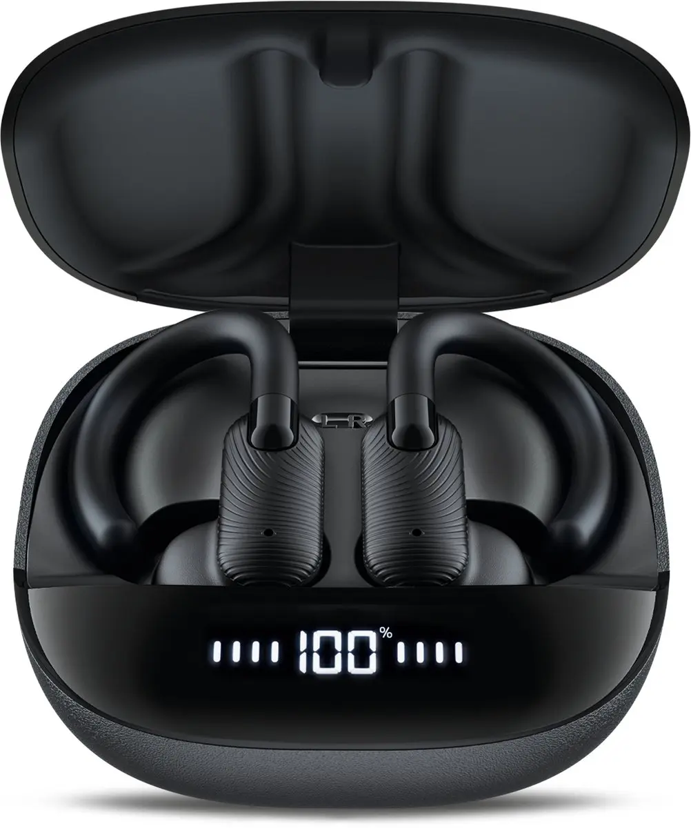 Mixx StreamBuds Sports Charge 2 Draadloze Oordopjes - Zwart