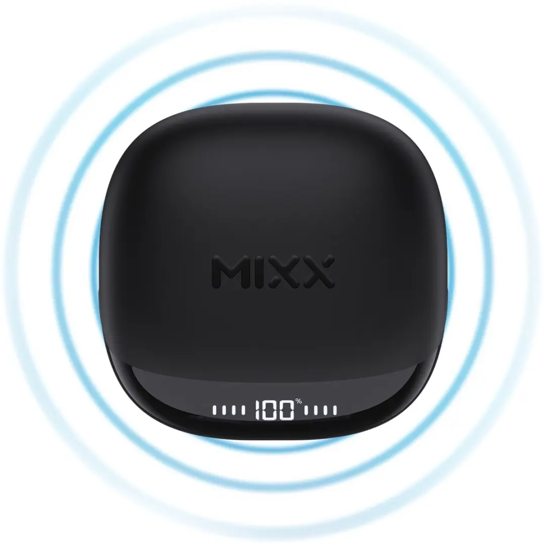 Mixx StreamBuds Sports Charge 2 Draadloze Oordopjes - Zwart - afbeelding 6 van 6