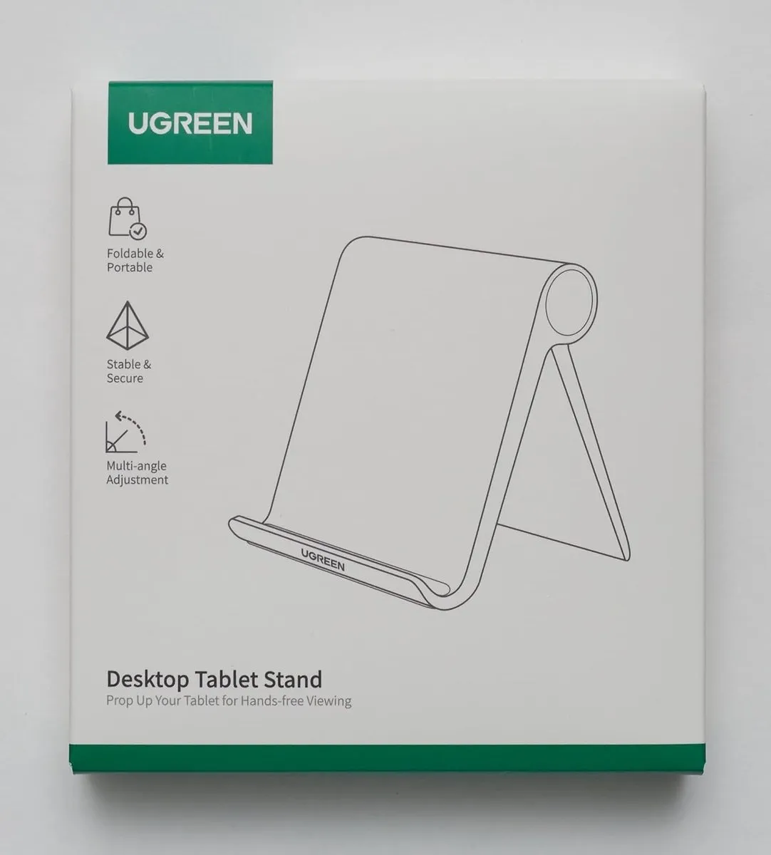 Ugreen Verstelbare Tablet & iPad Houder - Zwart