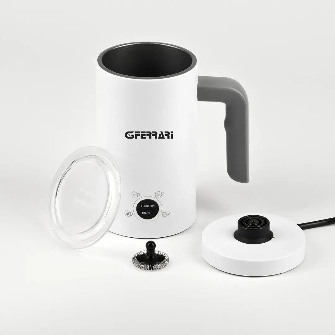 G3 Ferrari Montante G10173 Elektrische Melkopschuimer 500W - 300ml - Wit
