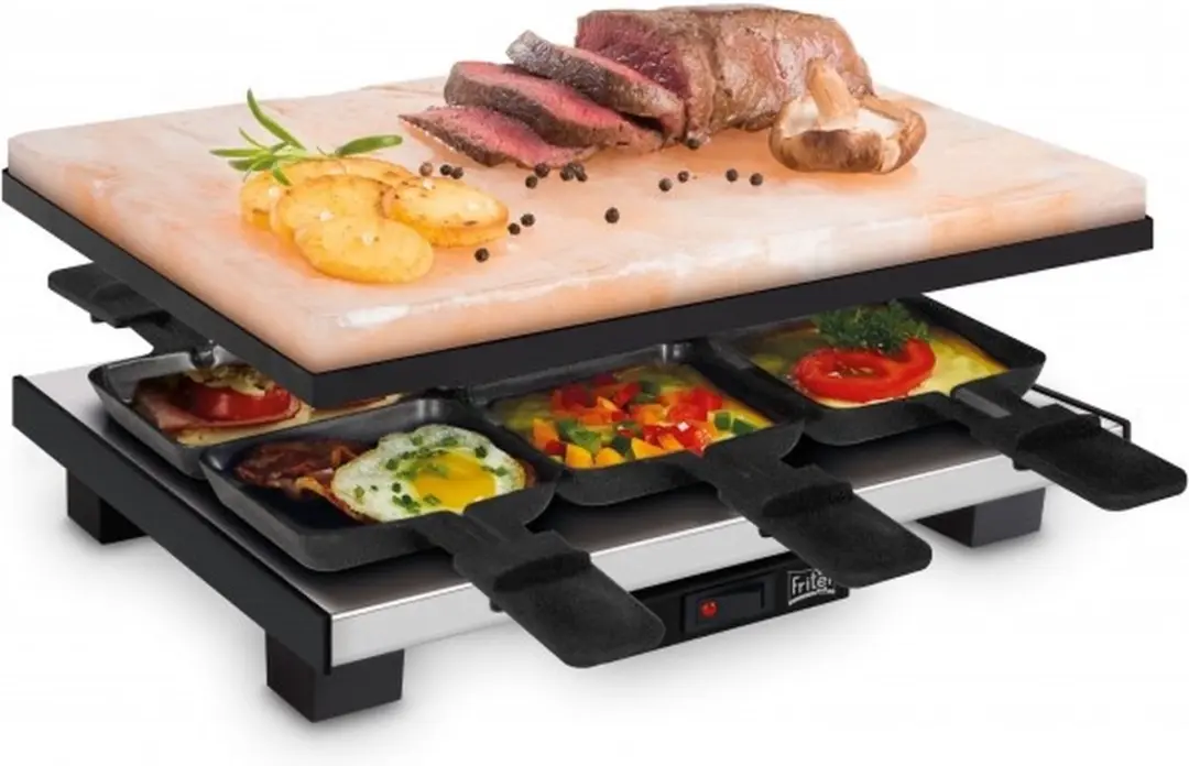 Fritel SR3150 Gourmet Racletteset 6 Personen - 1300W