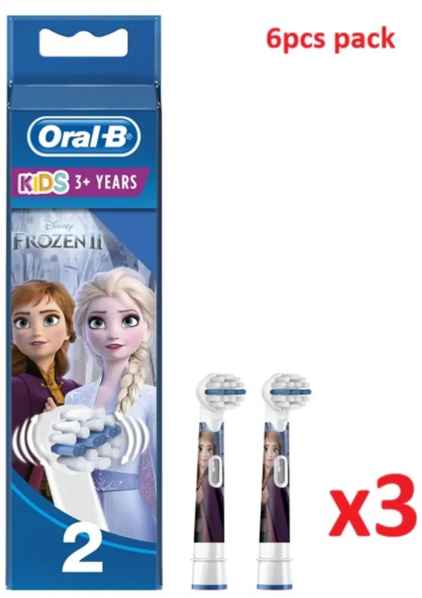 Oral-B Kids Disney Frozen Opzetborstels 6 Stuks