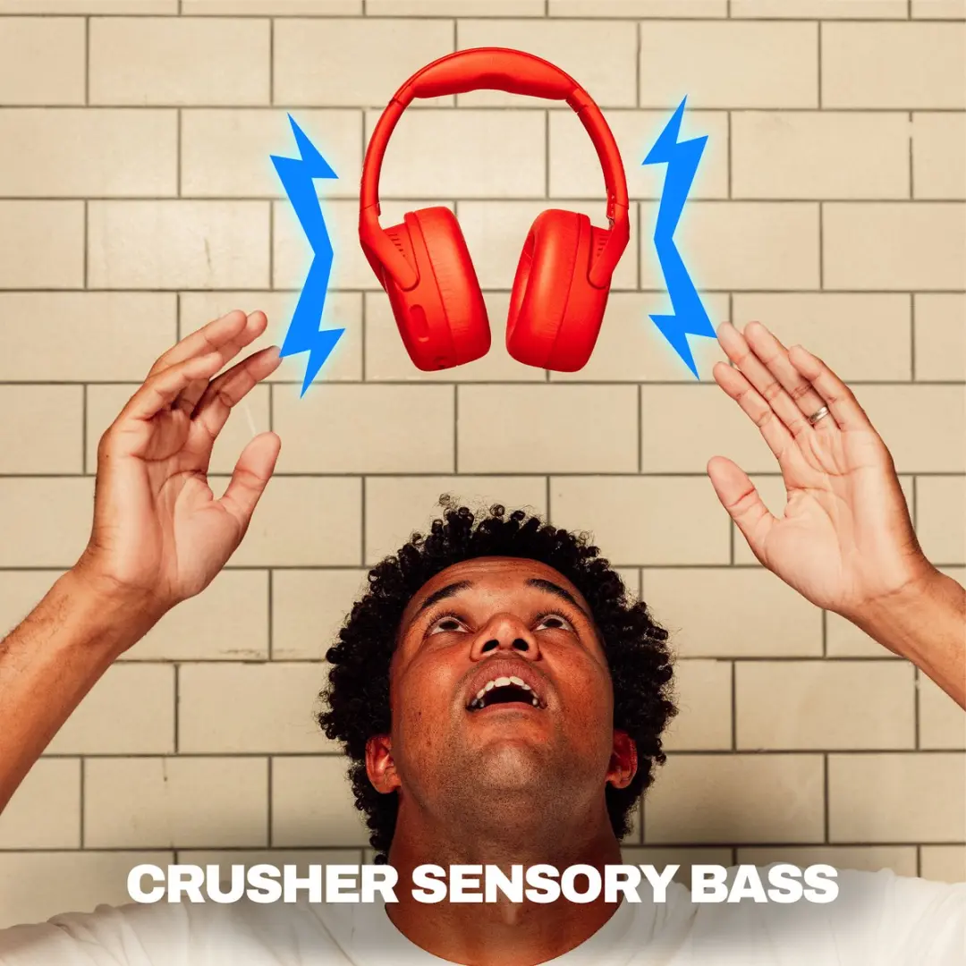 Skullcandy Crusher 720 Draadloze Koptelefoon - Plasma Rood